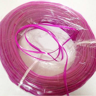 厂家定制 多用途EL冷光发光单边线 科创美紫色铜芯单边线 批发