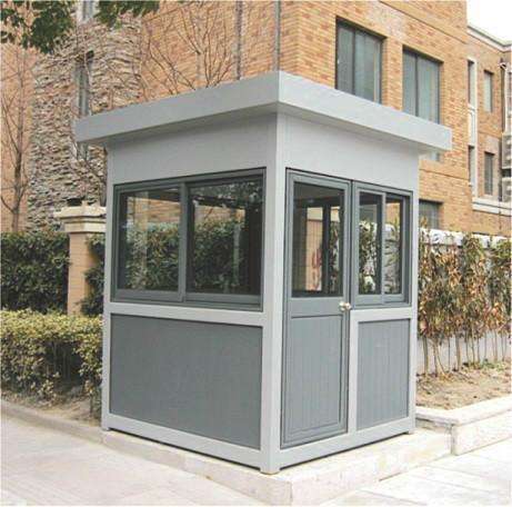 厂家定制个性岗亭 云南钢结构站岗台不锈钢岗亭厂家治安值班岗亭