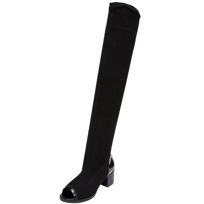 Bottes femme en Tissu élastique - Ref 3354783 Image 5