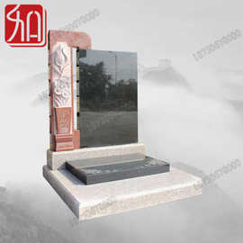 贵州黔南州墓碑照片 印度黑传统碑 现代农村墓碑图片大全
