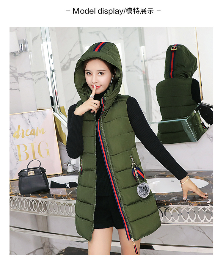 Gilet femme en Mélange de coton - Ref 3316385 Image 34