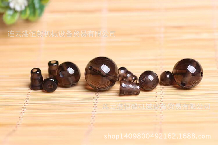 DIY饰品配件手工材料茶水晶三通佛头佛塔三孔散珠串珠子批发