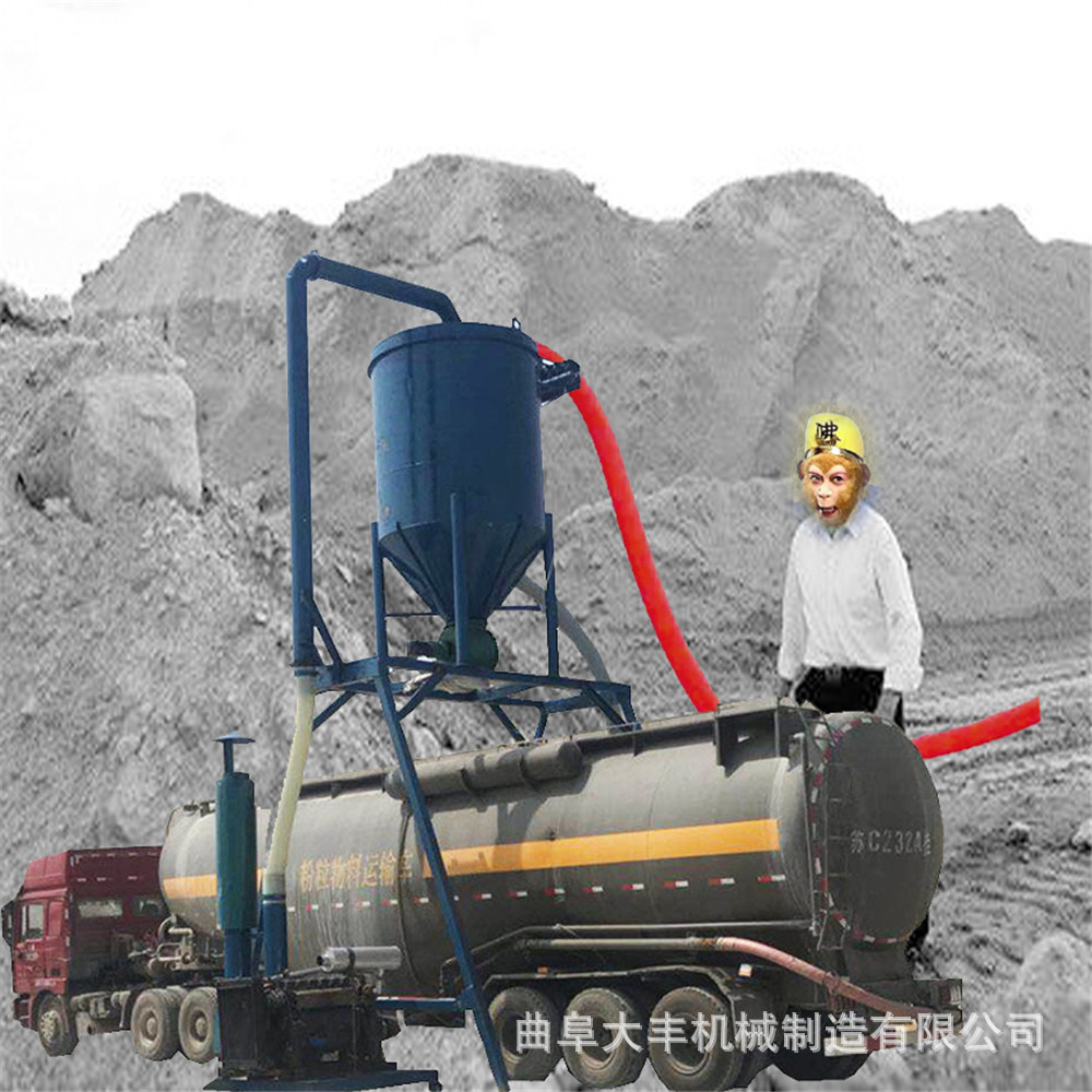 气力输送机高压风力输送机自动吸粮上车粮食输送机械设备