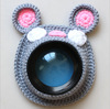 Woven camera handmade, lens, decorations, children's pendant suitable for photo sessions, doll for baby, props