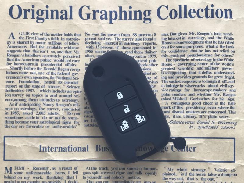 Suitable for the New Odyssey Silicone Key Case, Alisens Car Key Cover, Special Remote Control Protective Case Buckle