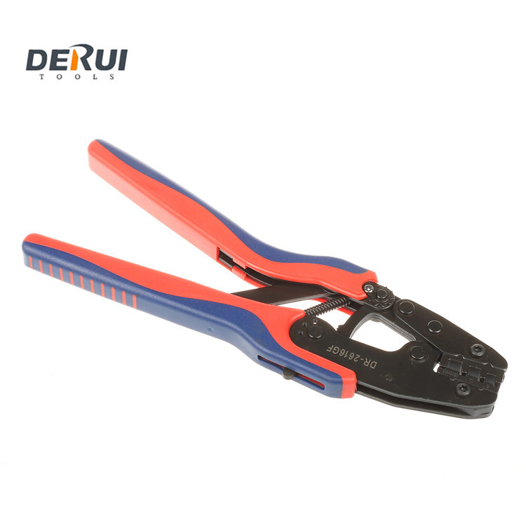 良品工具DR-2616GF 手动棘轮式压线钳德瑞DERUI