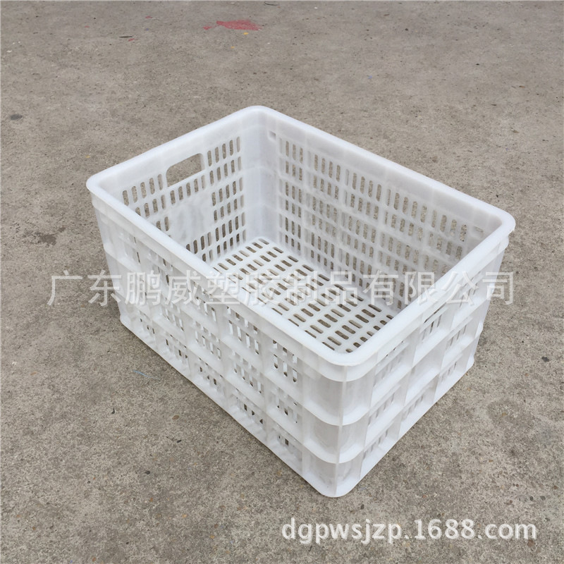 AA6#/塑料胶筐 带铁耳塑料周490×350×265