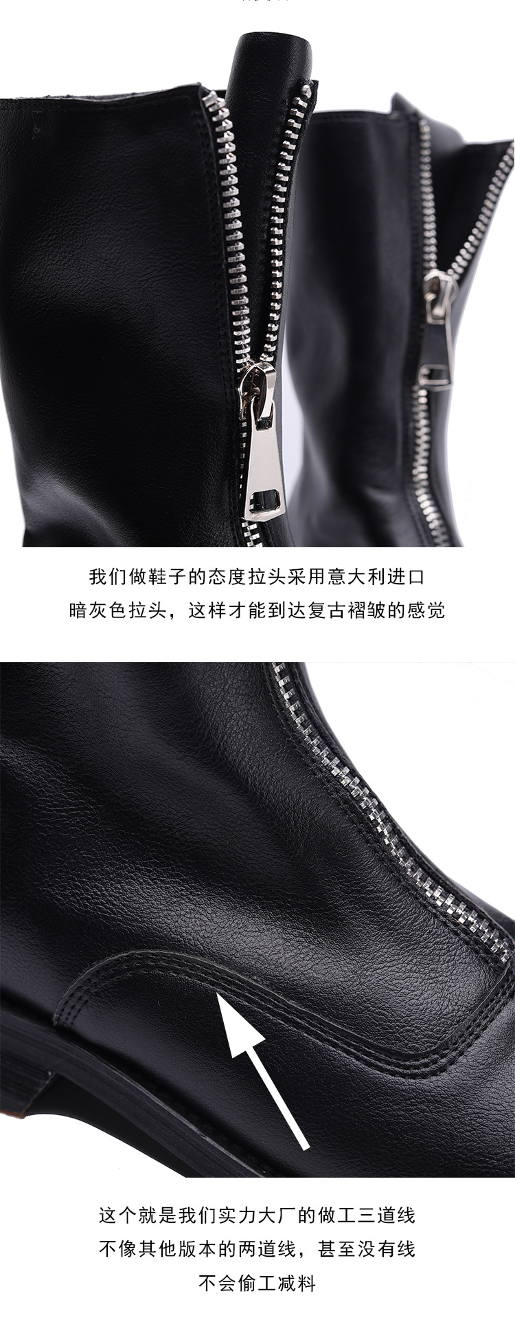 Bottes femme en En cuir - Ref 3354714 Image 15