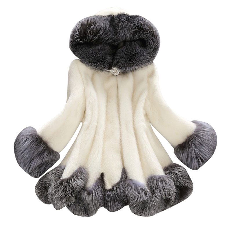 Women's Clothing fur coats mink fur winter hooded coats_voghion.com