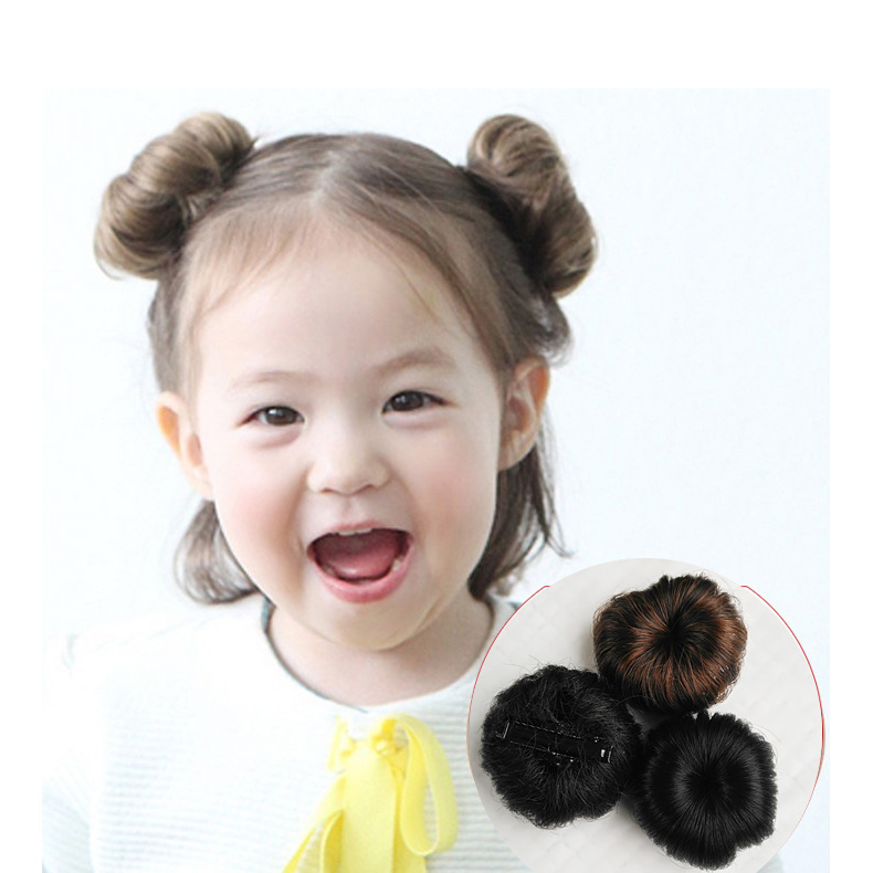 Cute children's matte wig