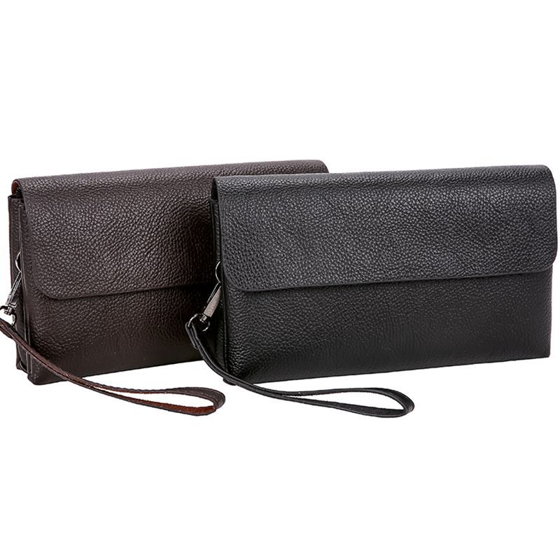 厂家定做手拿包男士商务包软皮男包潮流外贸大容量手包手抓包批发|ms