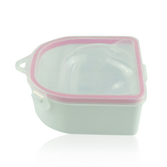 Manicure double-layer hand soaking bowl to soften dead skin and thicken manicure tools to clean nails and hand disinfection bowl