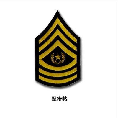 Cross-border supply 101 airborne 4-piece set of Velcro armbands clothing embroidered cloth labels morale badges