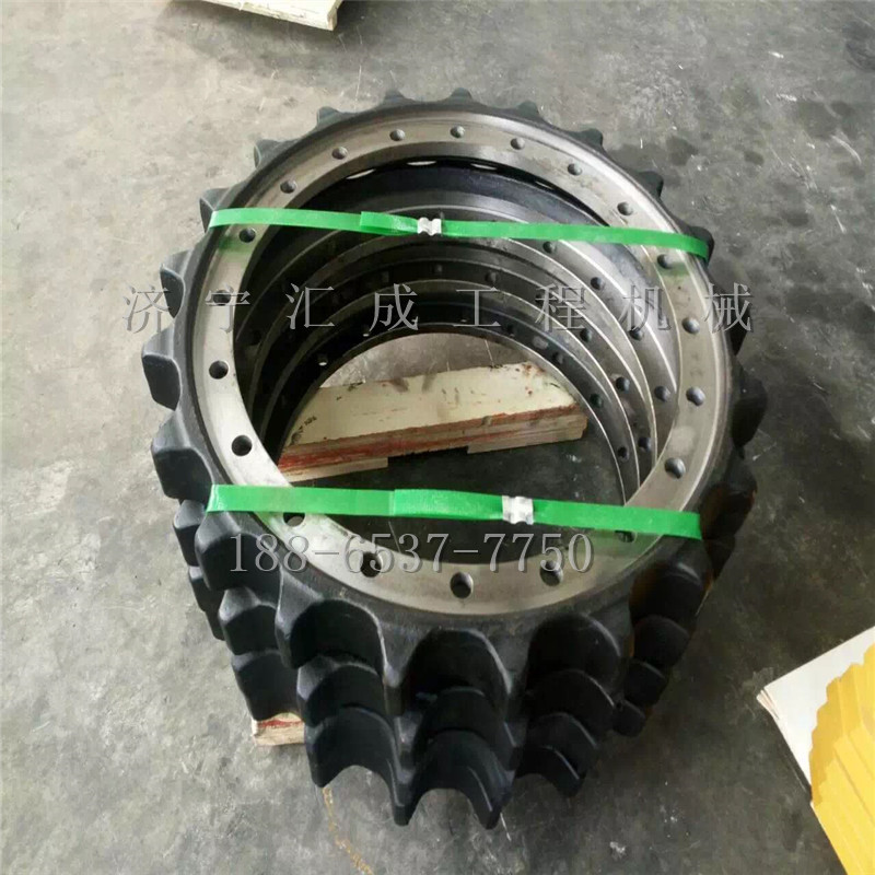 小挖机配件，松底盘，四轮一带，PC270挖掘机驱动轮/驱动齿圈，