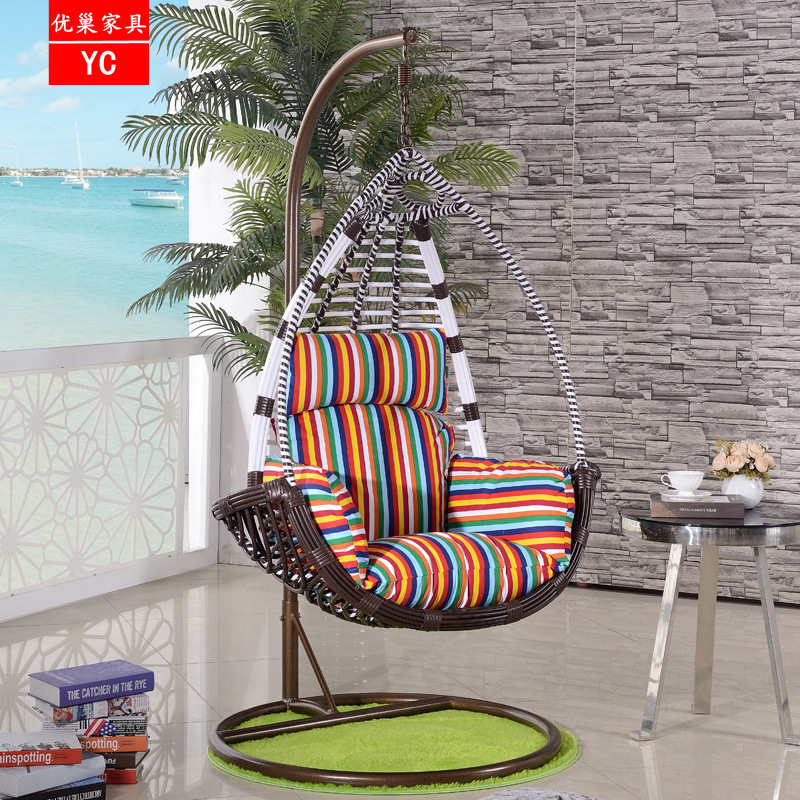 Hanging basket The bird's nest Swing leisure time Lifts Hanging basket indoor balcony Outdoor Swing Rattan hanging chair Cradle Chairs Lifts Swing