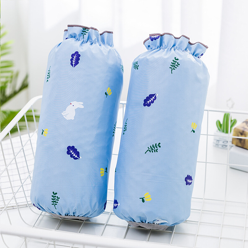 Manga larga protectora ooversleeve largo impermeable oversleeve mujeres adultas impermeable Otoño e Invierno Oficina lindo de longitud media