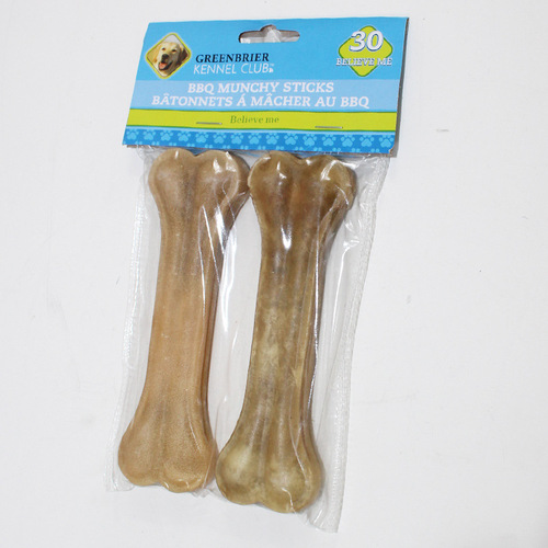 Factory direct selling cowhide bone-pressed dog teething dog chews pet snacks teething supplies pet toys