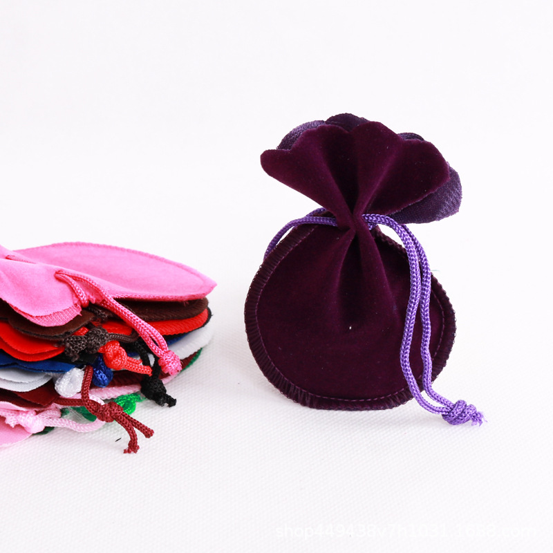 3g Weight Jewelry Packaging Bags Classification 1 Piece Quantity Casual Solid Color Cloth Jewelry Packaging Bags