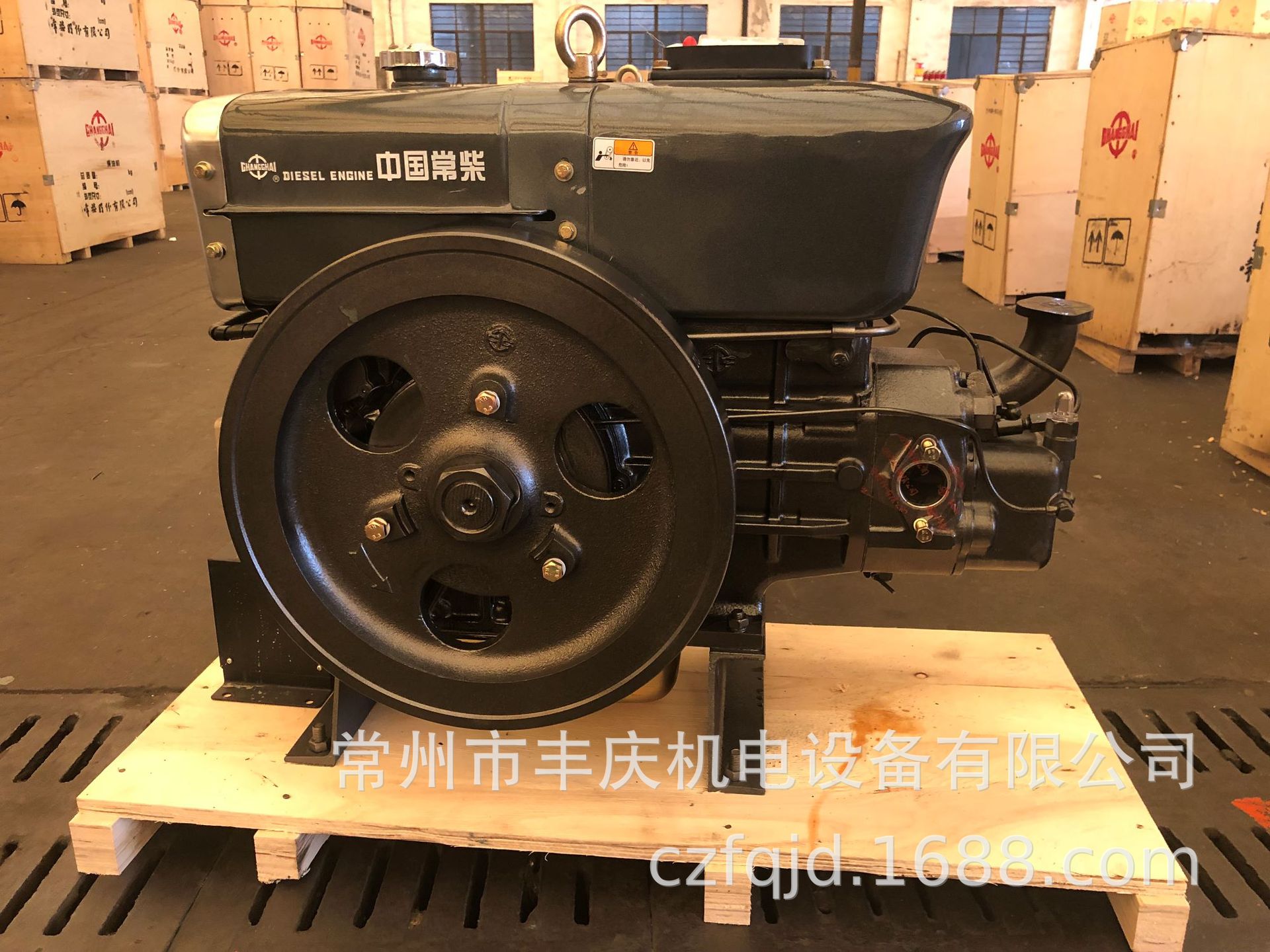 国三标准 常州常柴牌柴油机zs1105（18马力) 手启动单缸柴油机