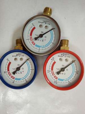 压力表普通压力表 氧气/乙炔/丙烷/氩气表压力表头批发|ms