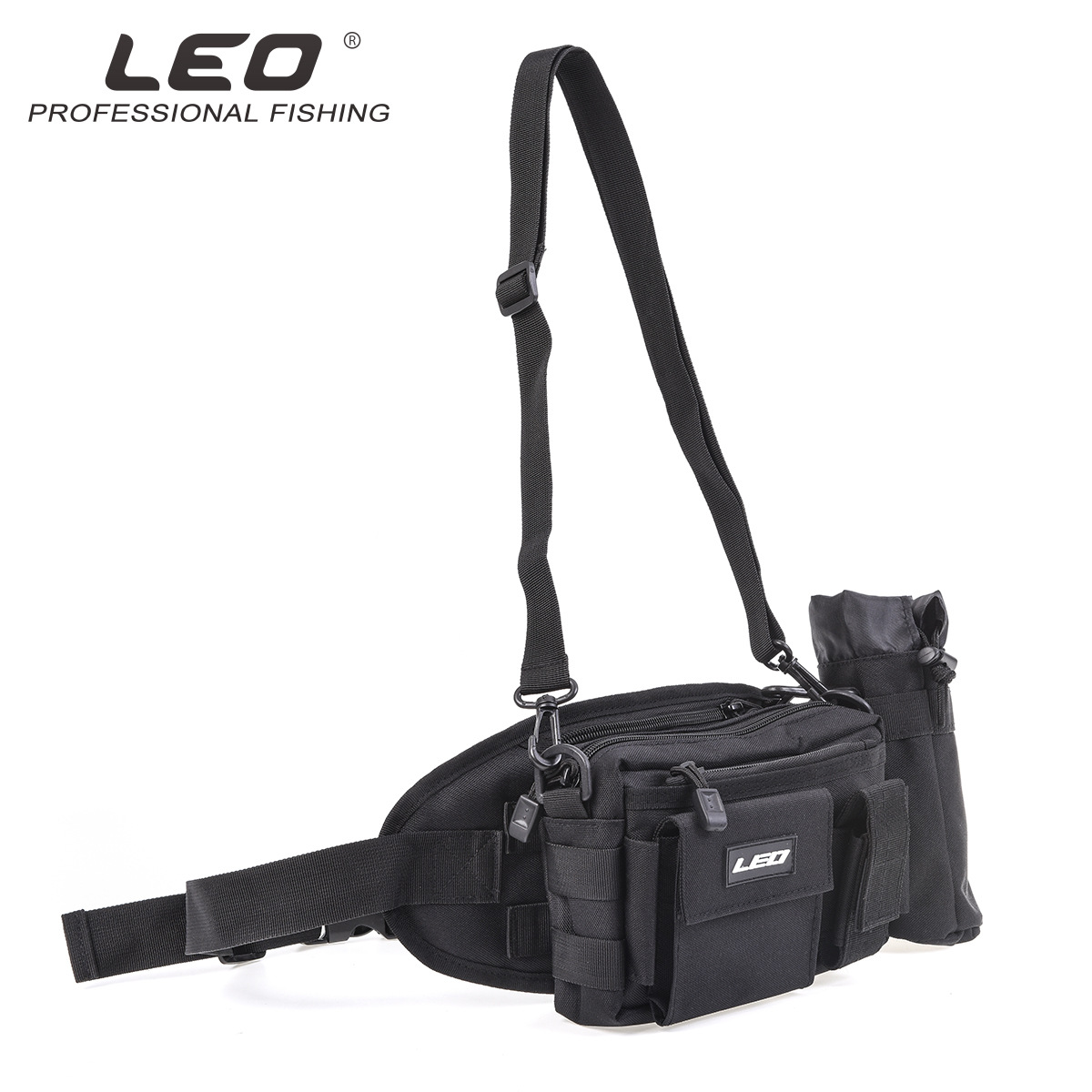 28021 LEO/樂歐【KT路亞腰包】戶外肩挎包漁具包跨境跨境批發