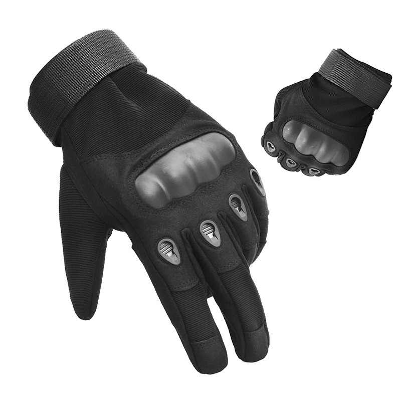 Táctica de montar Negro Águila guantes tácticos dedo completo Oji anti-corte anti-desgaste de combate guantes deportivos de lucha transpirable
