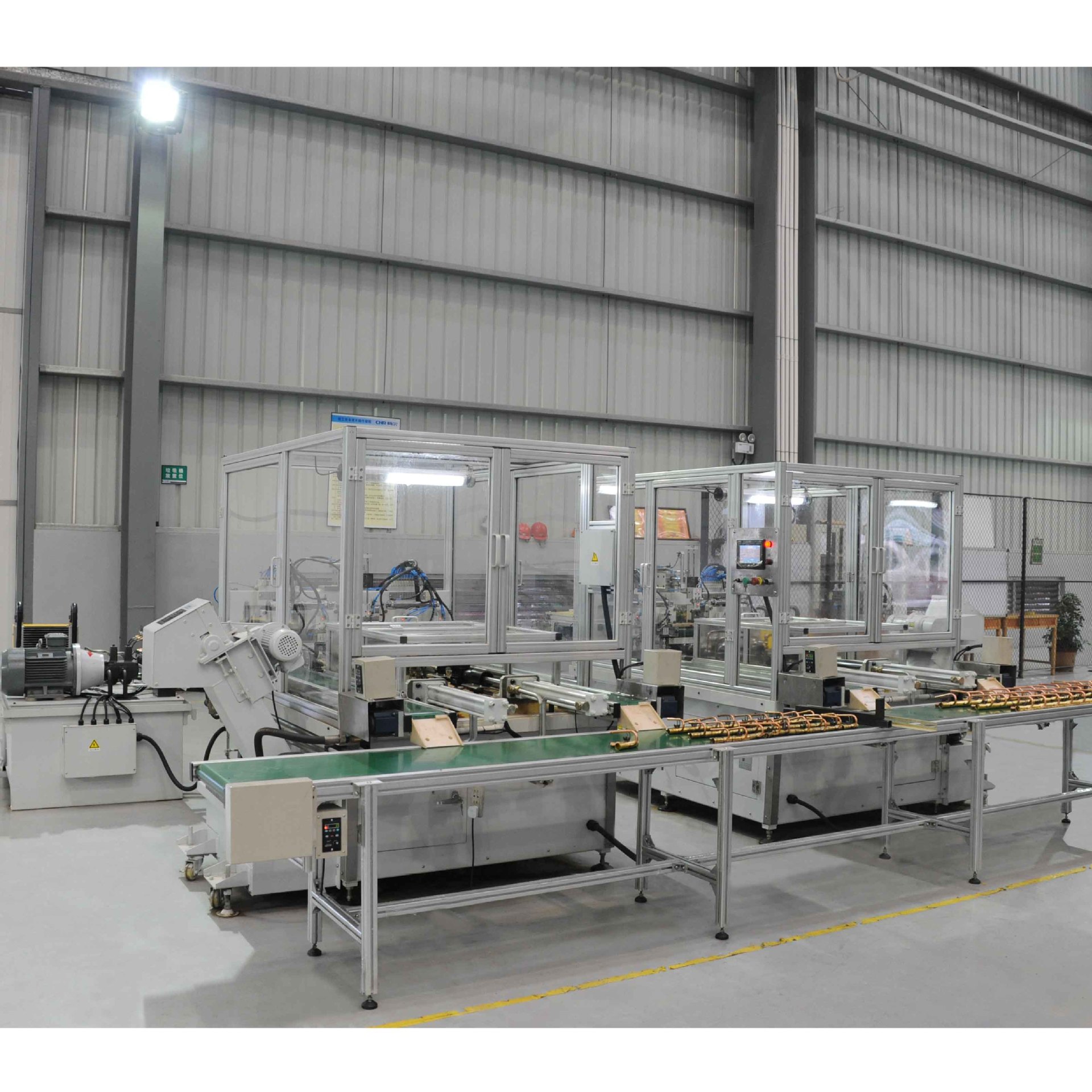 空调四通阀挤光拉削自动线（拉床）