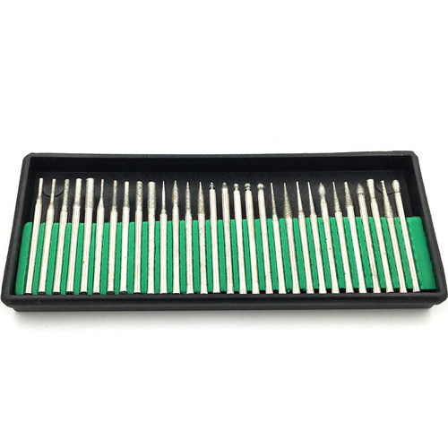 Emery grinding head, jade agate drill bit, jade stone grinding, engraving, punching and polishing, electric grinding accessories tools