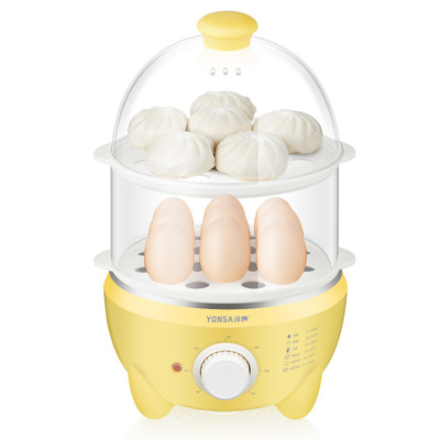 洋聲煮蛋器自動斷電家用蒸蛋機定時多功能大容量蒸蛋器小早餐神器