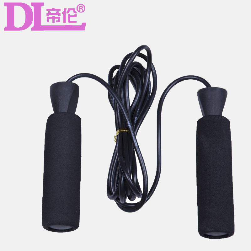 高考专用跳绳批发高档海绵手柄轴承跳绳 精选跳绳 学校体育用品