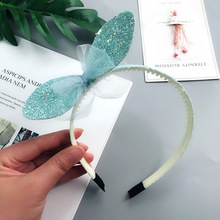 韩国进口发箍女童可爱头箍宝宝发卡发夹儿童头卡超萌头饰布艺卡通