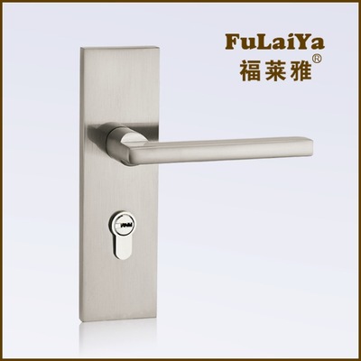 定做锌合金执手门锁室内木门锁美式卧室执手锁门把手锁具木门锁