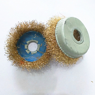 Metal rust Bowl-type wire wheels Rust Ball Polishing wheel 100 Angle grinder with Aperture 16