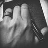 Scandinavian minimalistic fashionable ring suitable for men and women, jewelry