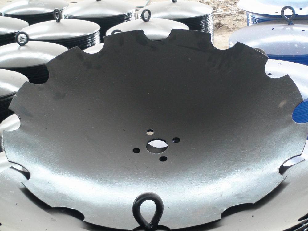 圆盘耙配件 厂家供应65锰钢材质犁片直径660mm