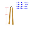 Slingshot with flat rubber bands, golden hair rope, wholesale