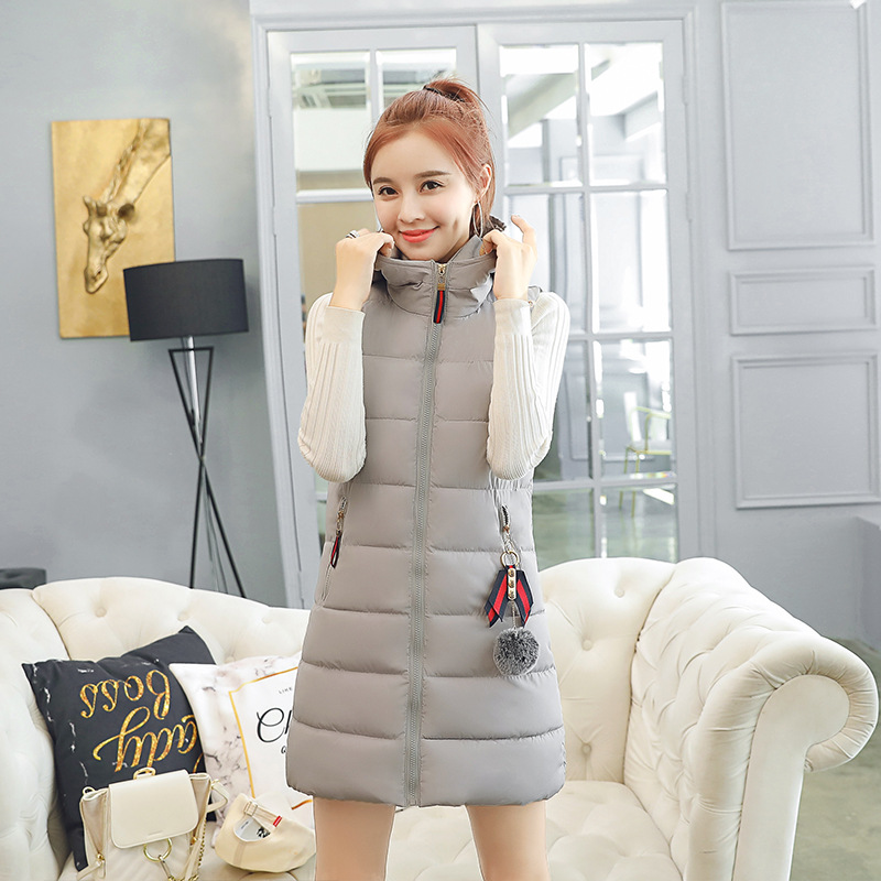 Gilet femme en Mélange de coton - Ref 3316385 Image 7