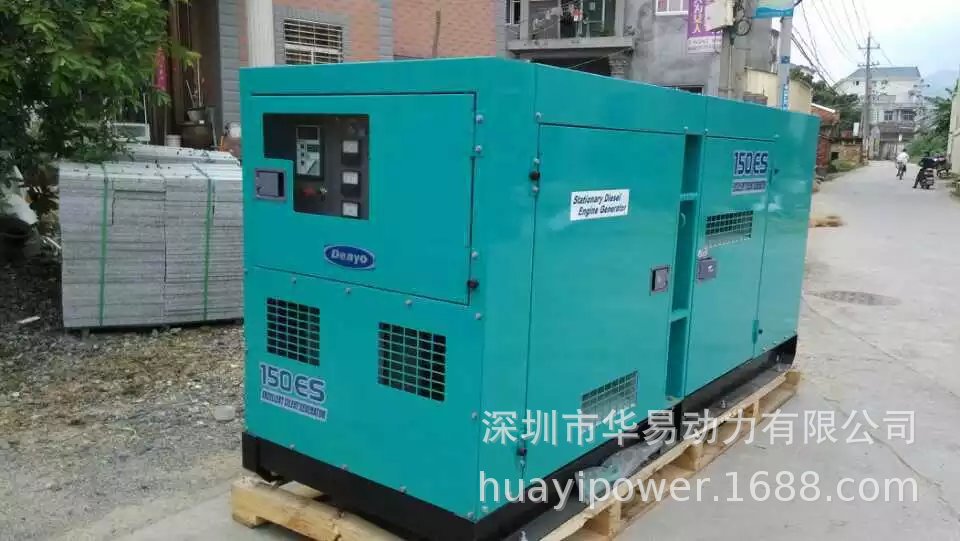 全新100KW日本电友DENYO静音发电机组DCA-150ESK出售
