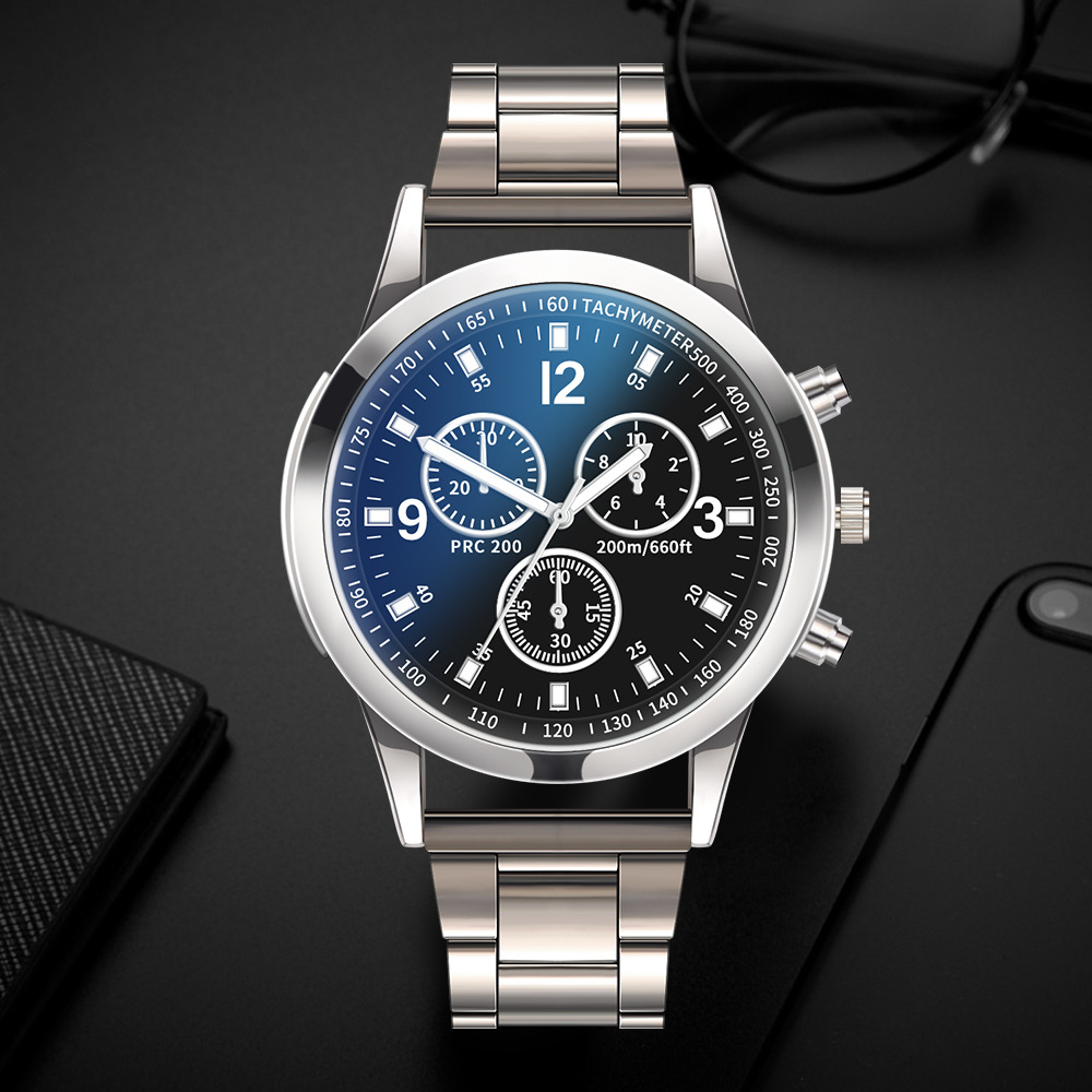 ZA01-G Geneva Steel Band Watch
