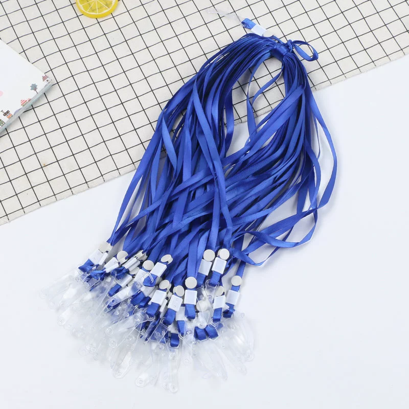 1.0 держатель для карточек с именем, ремешок, синяя кожаная пряжка, веревка, рабочий значок, выставочный школьный значок, ремешок, кожаная пряжка, веревка