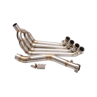 Motorcycle Modification Parts, Motor Vehicle Exhaust Pipe Clamp, Fixed Ring, Straight-Through Stainless Steel Clamp, 11cm