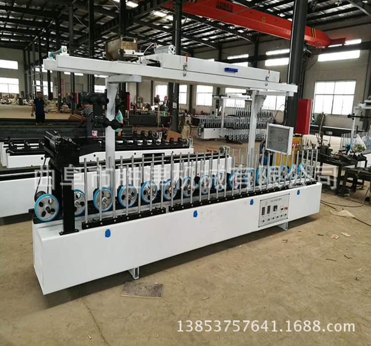 集成墙板覆膜机门线条踢脚线包覆机天津集成墙板覆膜机门线条踢脚线包覆机