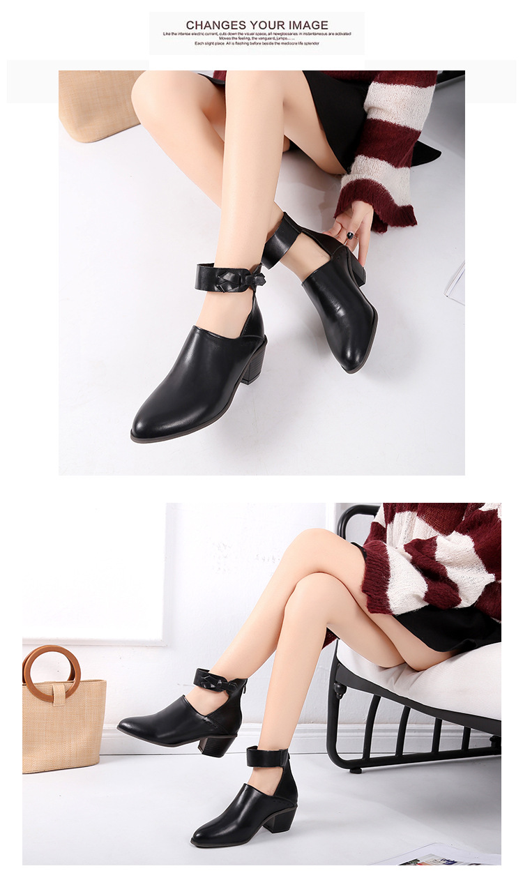 Bottes femme en PU artificiel - Ref 3355145 Image 17