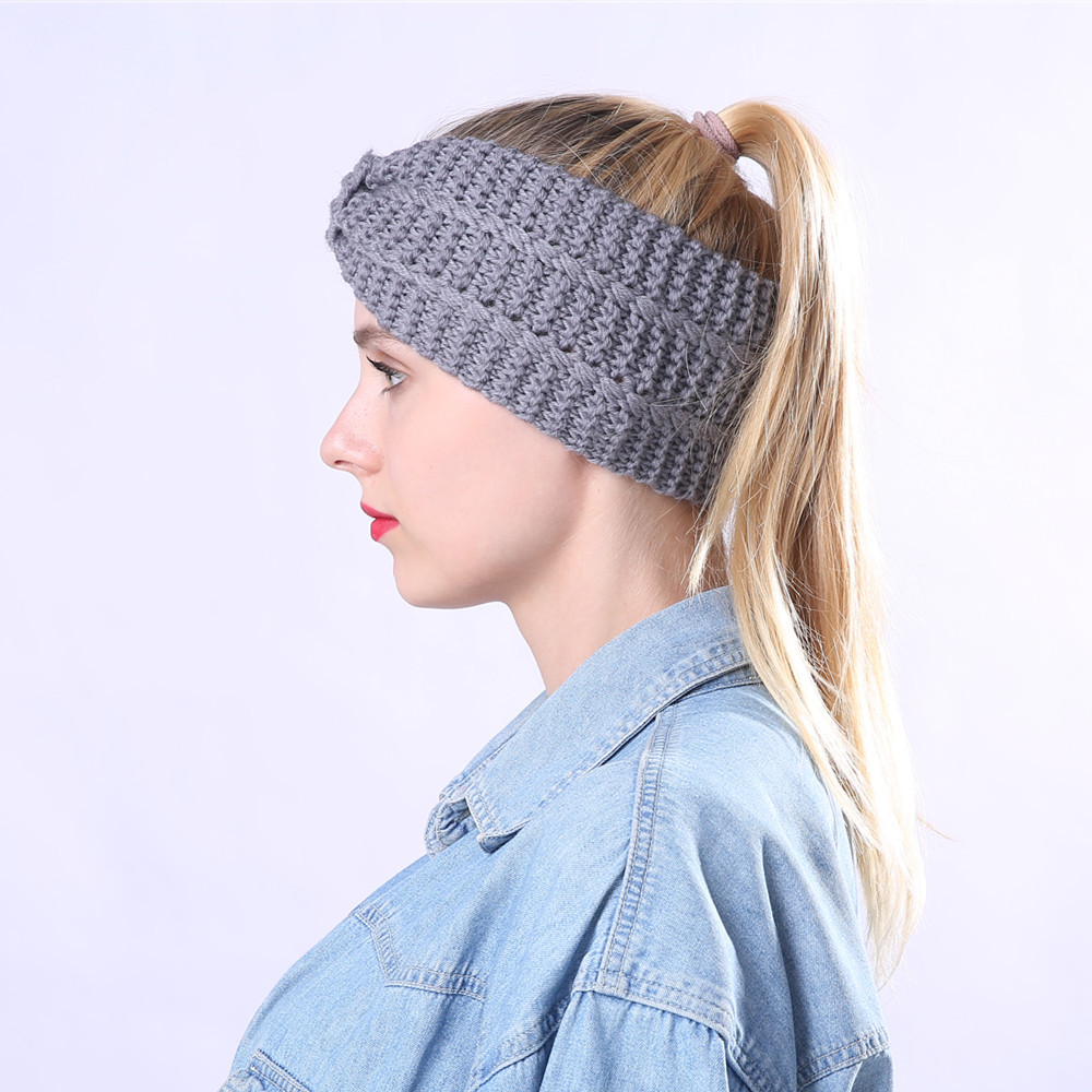 Fascia per capelli in lana per donna accessorio invernale_voghion.com
