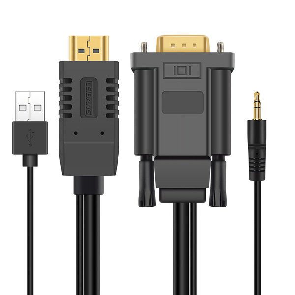 HDMI to VGA high -definition line HDMI to VGA with USB with audio…