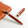 goods in stock Retro Rosewood Baozhu pen wooden  Signature pen Wooden pen gift customized LOGO