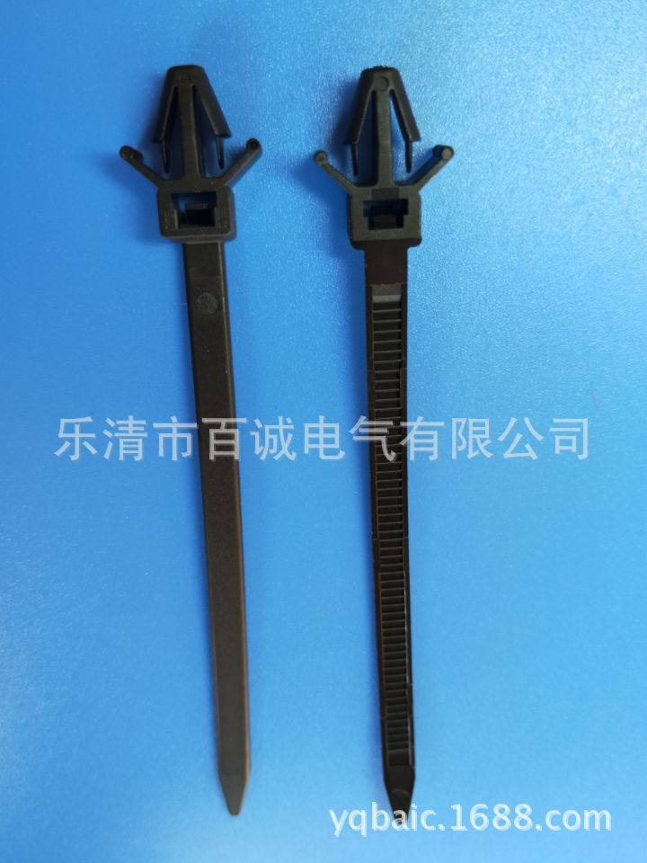 汽车线束扎带 飞机扣扎带 固定扣扎带 螺纹线扣扎带 汽车扎带