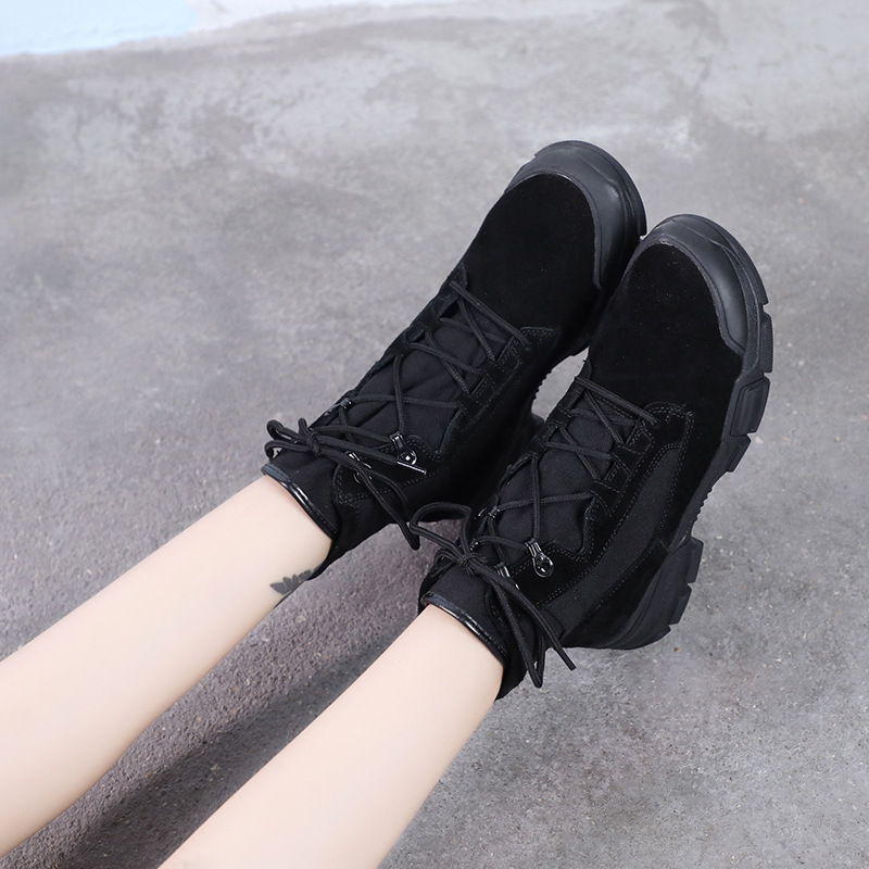 Bottes femme en Daim - Ref 3354958 Image 3