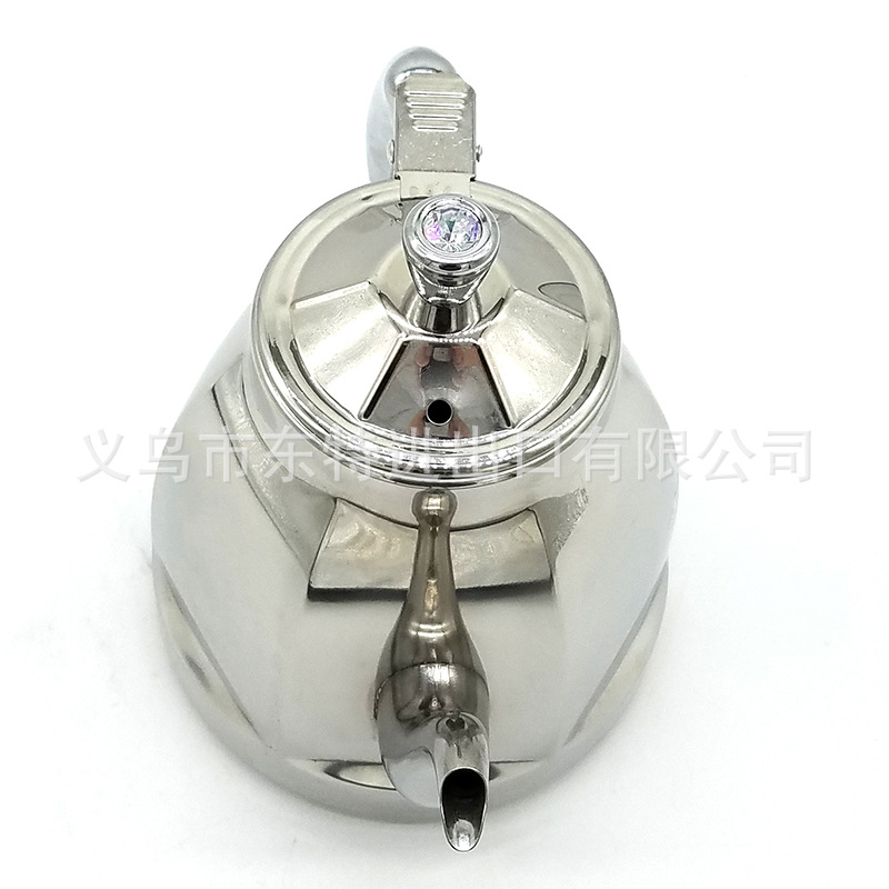 厂家直销不锈钢水壶1.5L茶壶咖啡壶冷水壶酒店餐厅创意六角壶详情图11