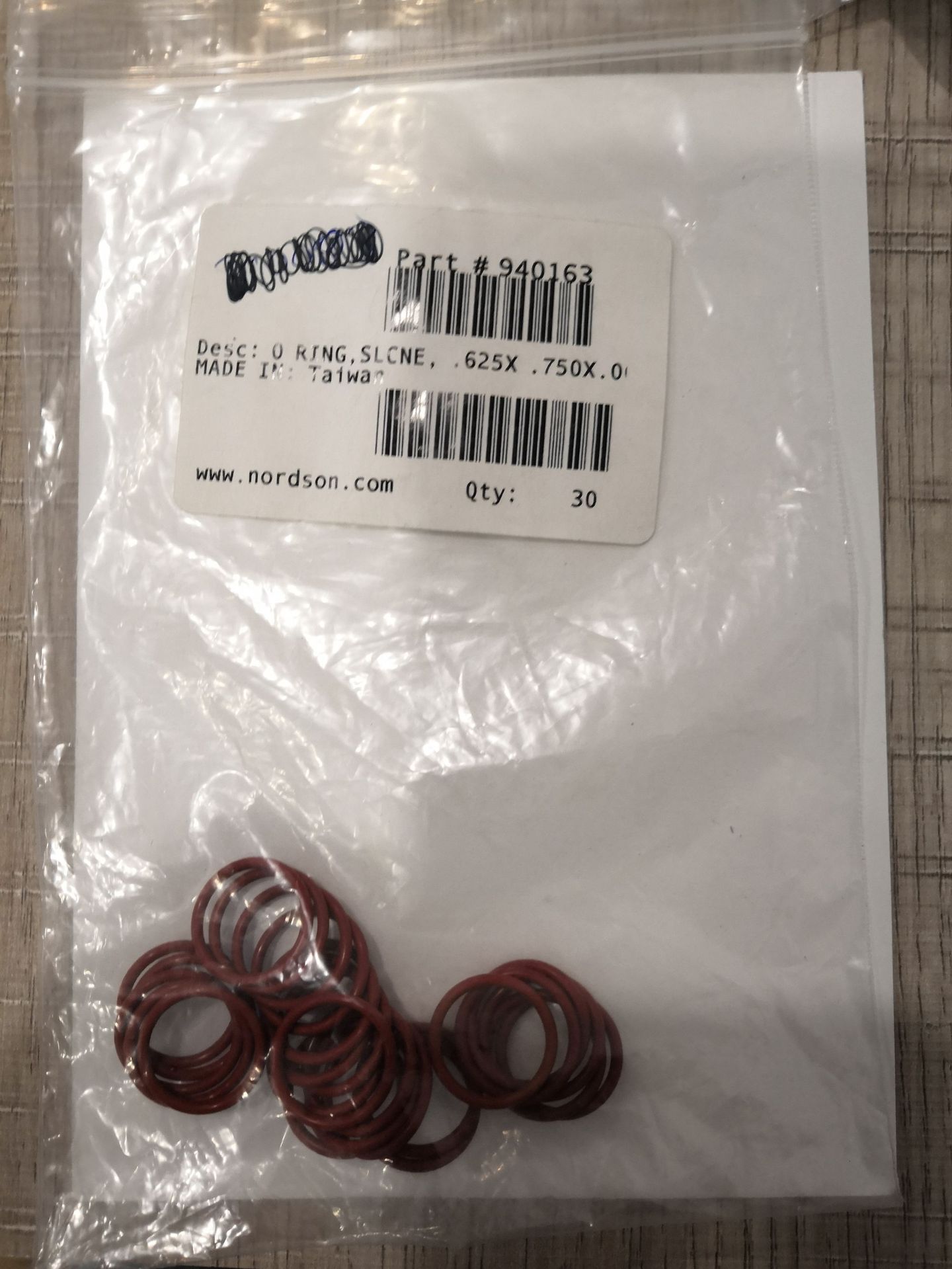 诺信 Nordson 热熔胶机 密封圈 940163 O RING,
